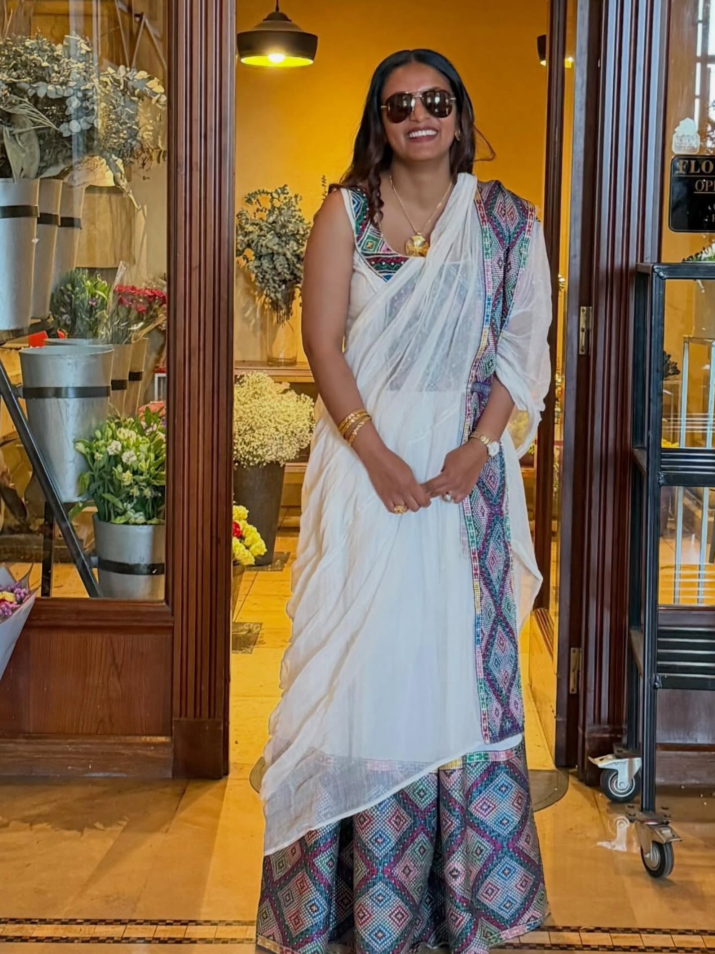 Sleeveless Habesha Kemis Classic White Habesha Dress Timeless Tibeb Ethiopian Dress 293