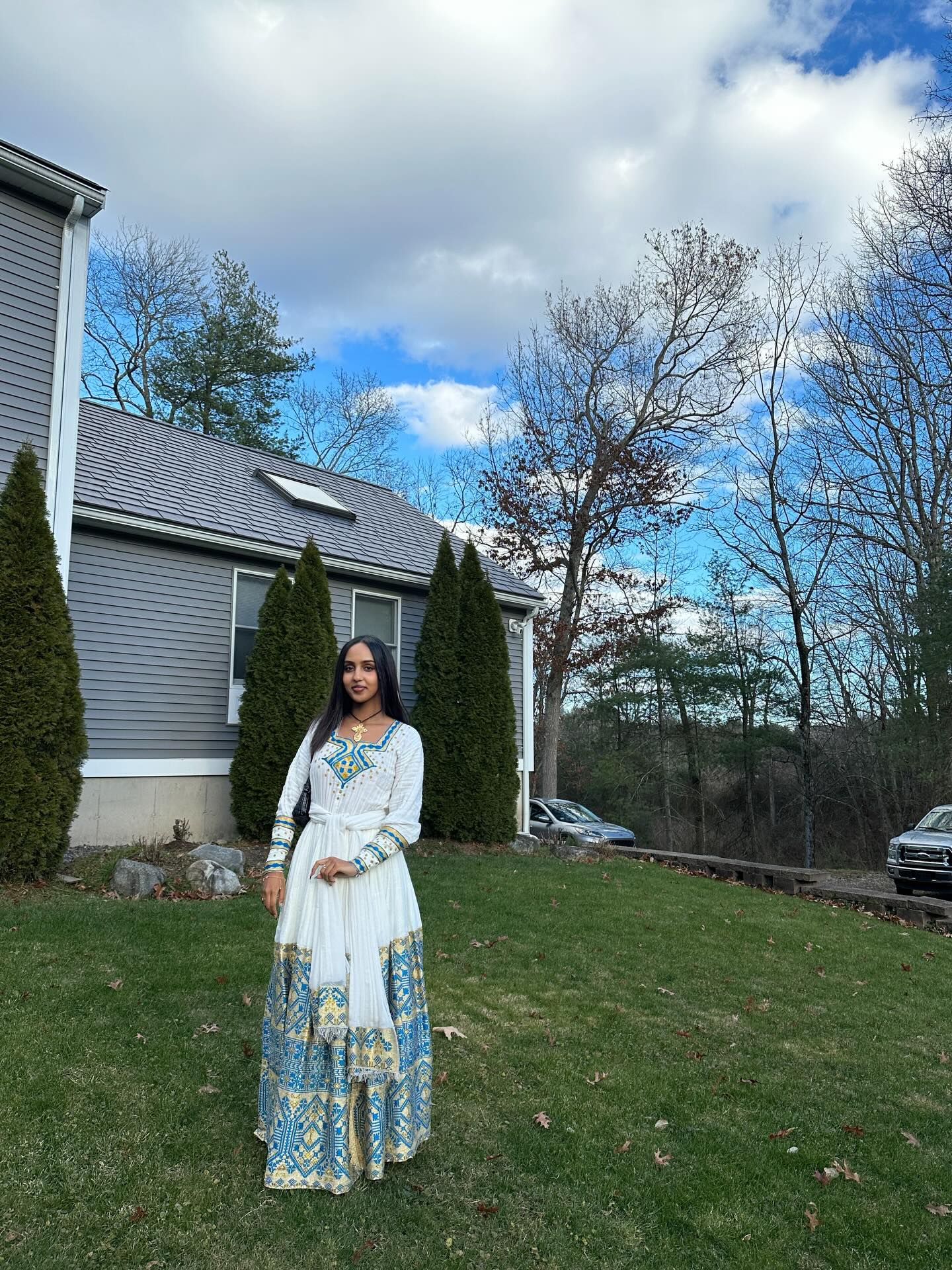 Elegant Habesha Dress Authentic Traditional Ethiopian Clothing