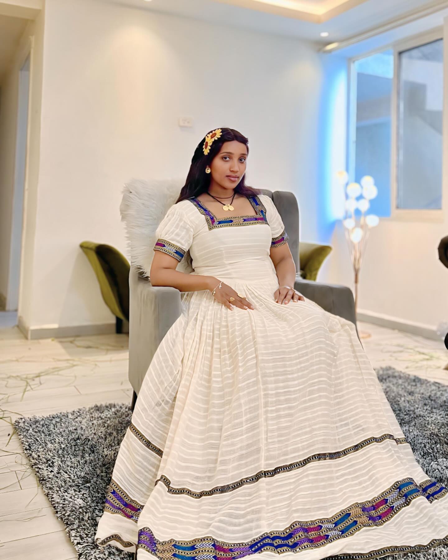 Elegant habesha kemis Authentic Habesha Dress in Traditional Ethiopian Style