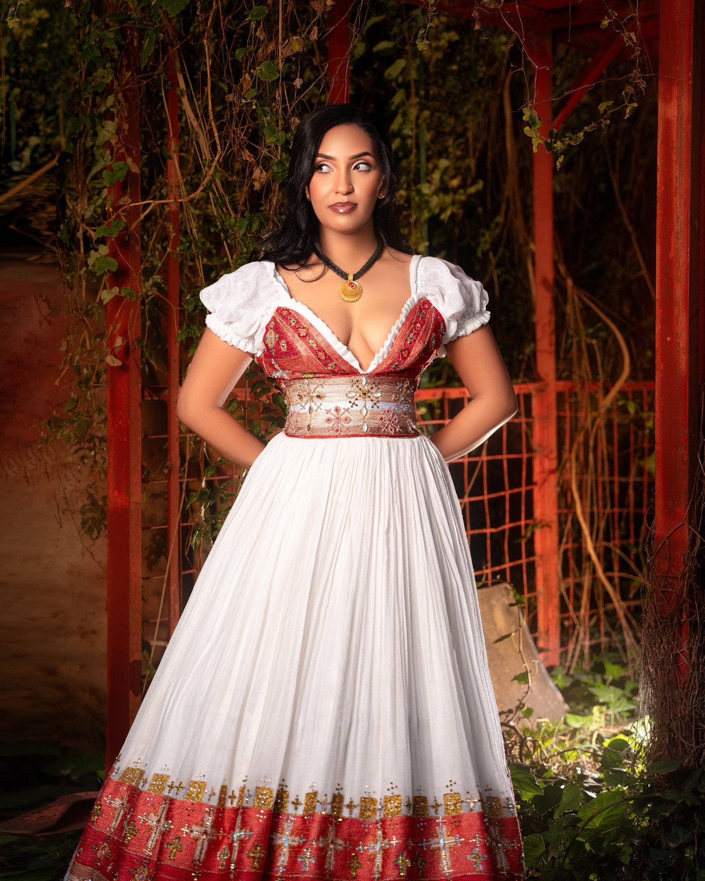 Ethiopian Traditional Dress For Wedding Vibrant Habesha Dress Traditional Ethiopian Wedding Dress 339