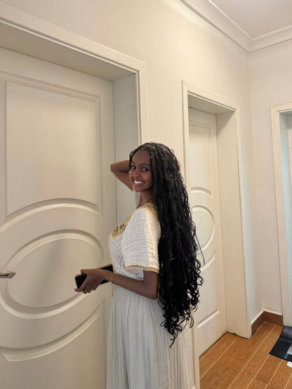 Authentic Traditional Ethiopian Dress Design Vibrant Habesha Kemis Timeless Habesha Kemis 344