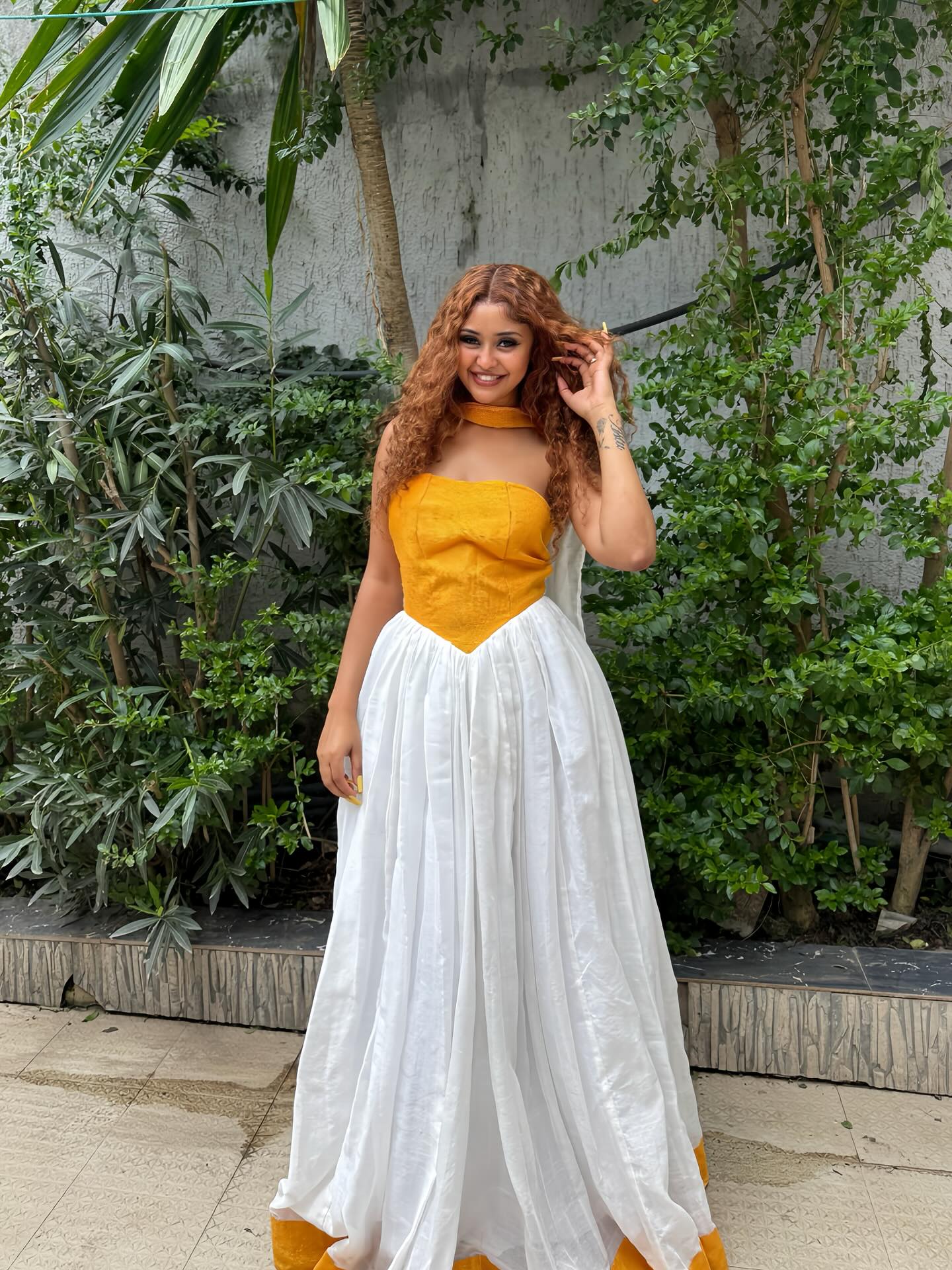 Strapless Habesha Dress Classic Habesha Kemis A Refined Touch of Ethiopian Dress 345