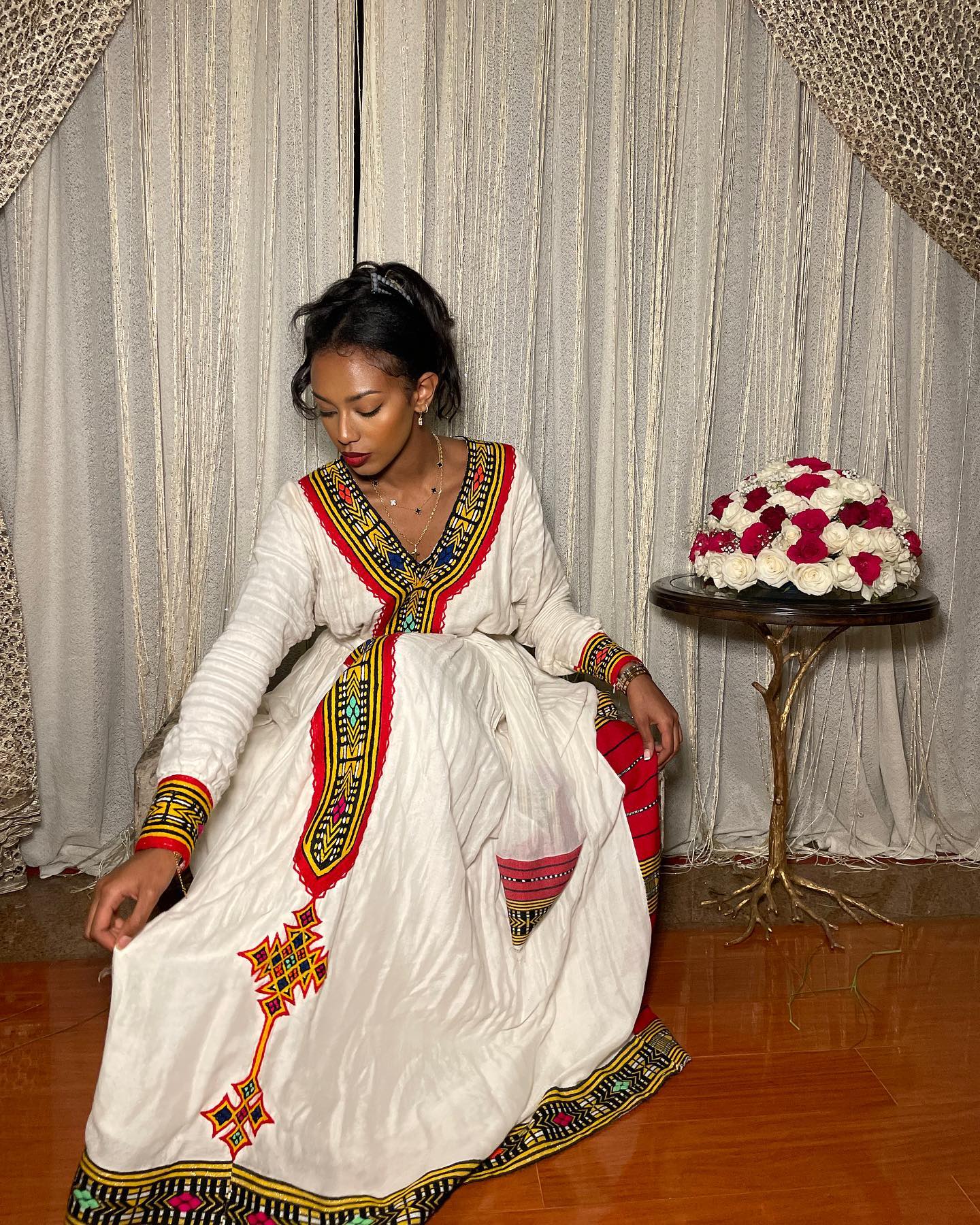 Habesha Dress Elegant Timeless Ethiopian Traditional Cultural Wear