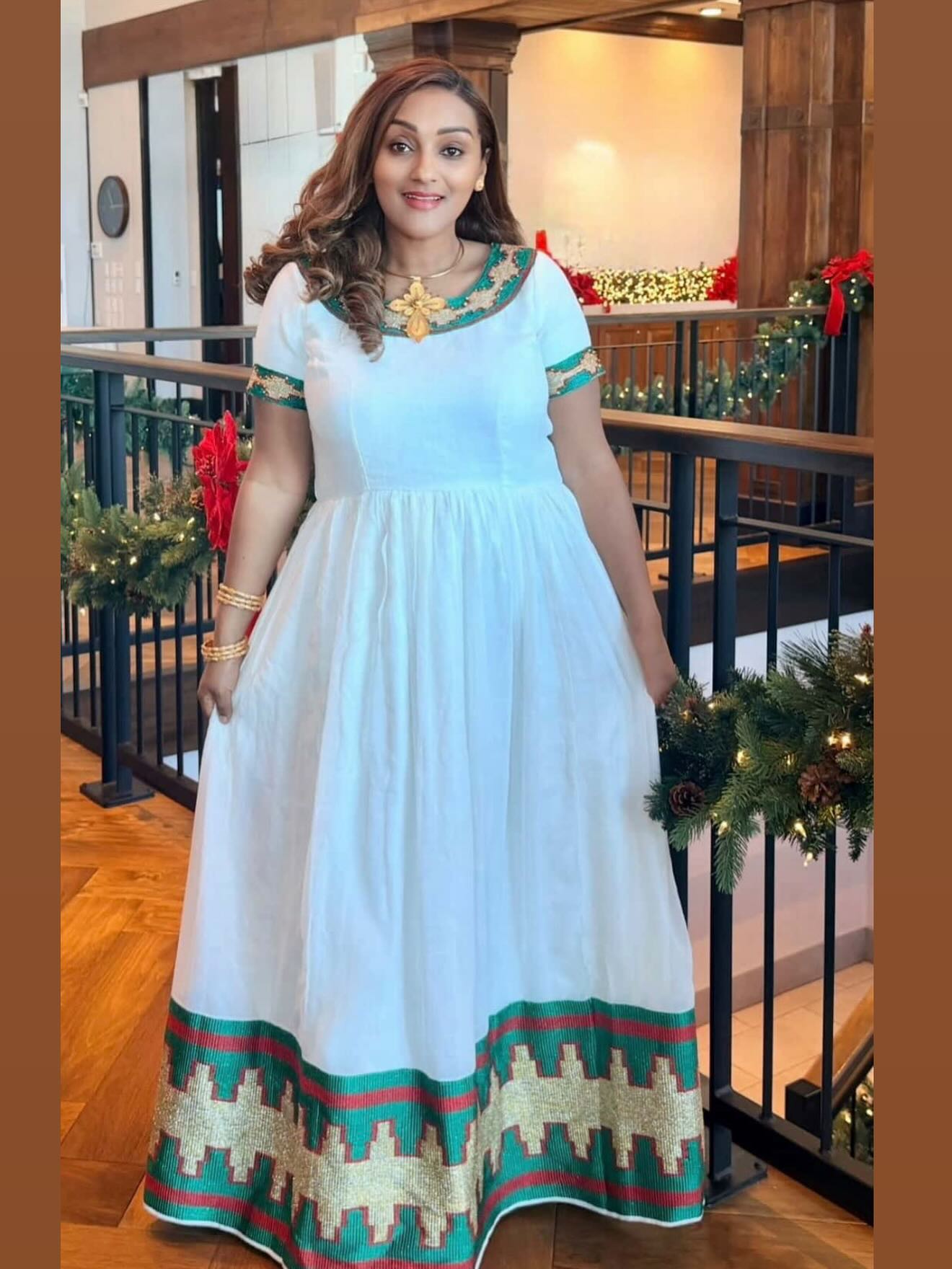 Habesha Dress White Habesha Kemis Ethiopian Tradition