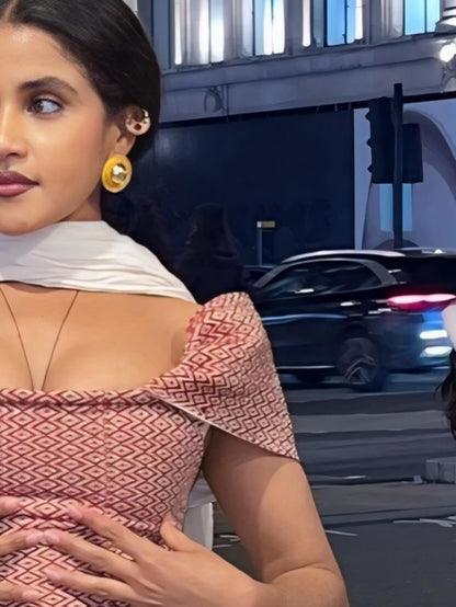 Off Shoulder Habesha Dress Short Sleeve Habesha Kemis Traditional Eritrean & Ethiopian Clothing  599
