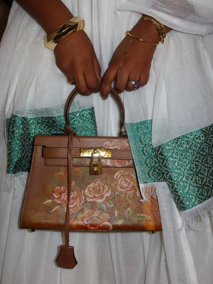 Sleeveless Ethiopian Clothing Timeless Habesha Dress Charming Habesha Kemis For Event 718