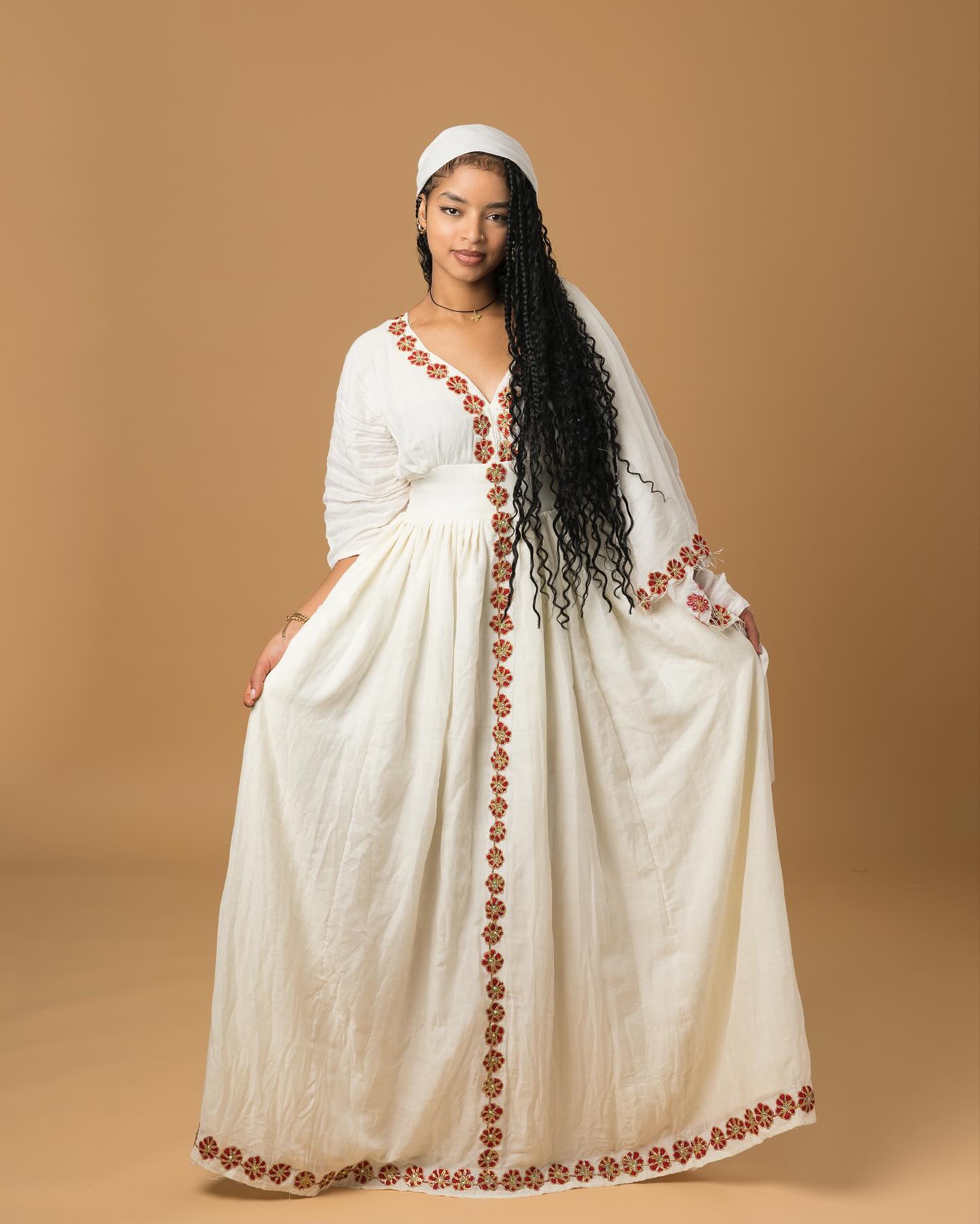 Stunning Habesha Dress Authentic Habesha Kemis & Traditional Ethiopian Dress 191