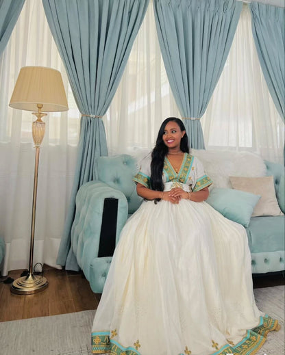 Traditional Ethiopian Dress – Elegant Habesha Kemis & Habesha Dress Collection