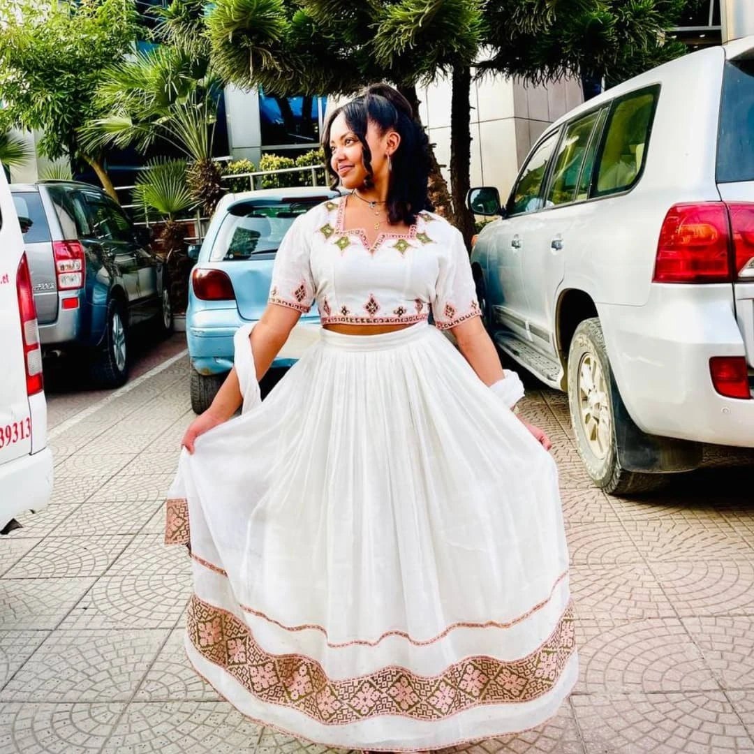 Traditional Ethiopian Clothing Stylish Habesha Kemis Online Eritrean And Habesha Dress Style 237