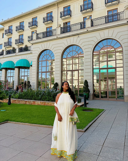 Habesha Dress Authentic Habesha Kemis Ethiopian Dress and Traditional Clothing 243