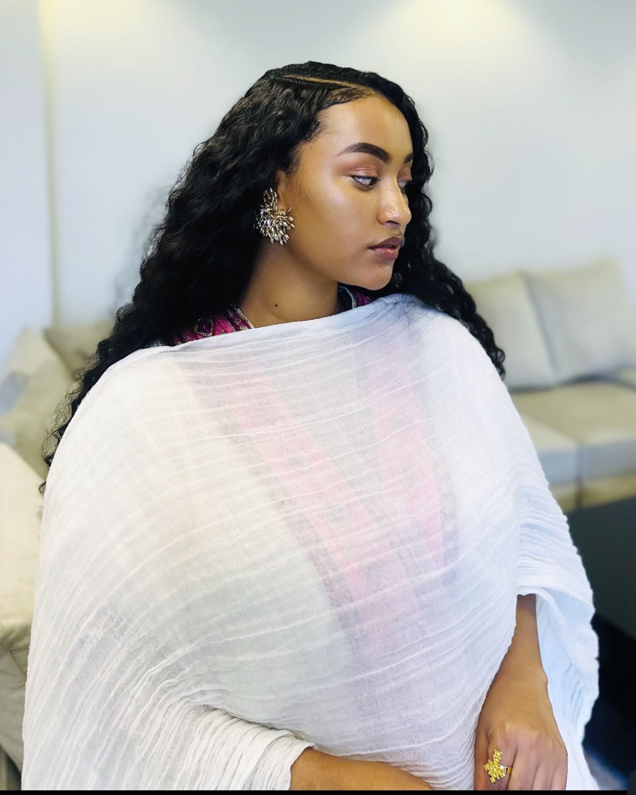 Cultural Habesha Dress Heritage Fashion Habesha Kemis Handloom Style Ethiopian dress 244