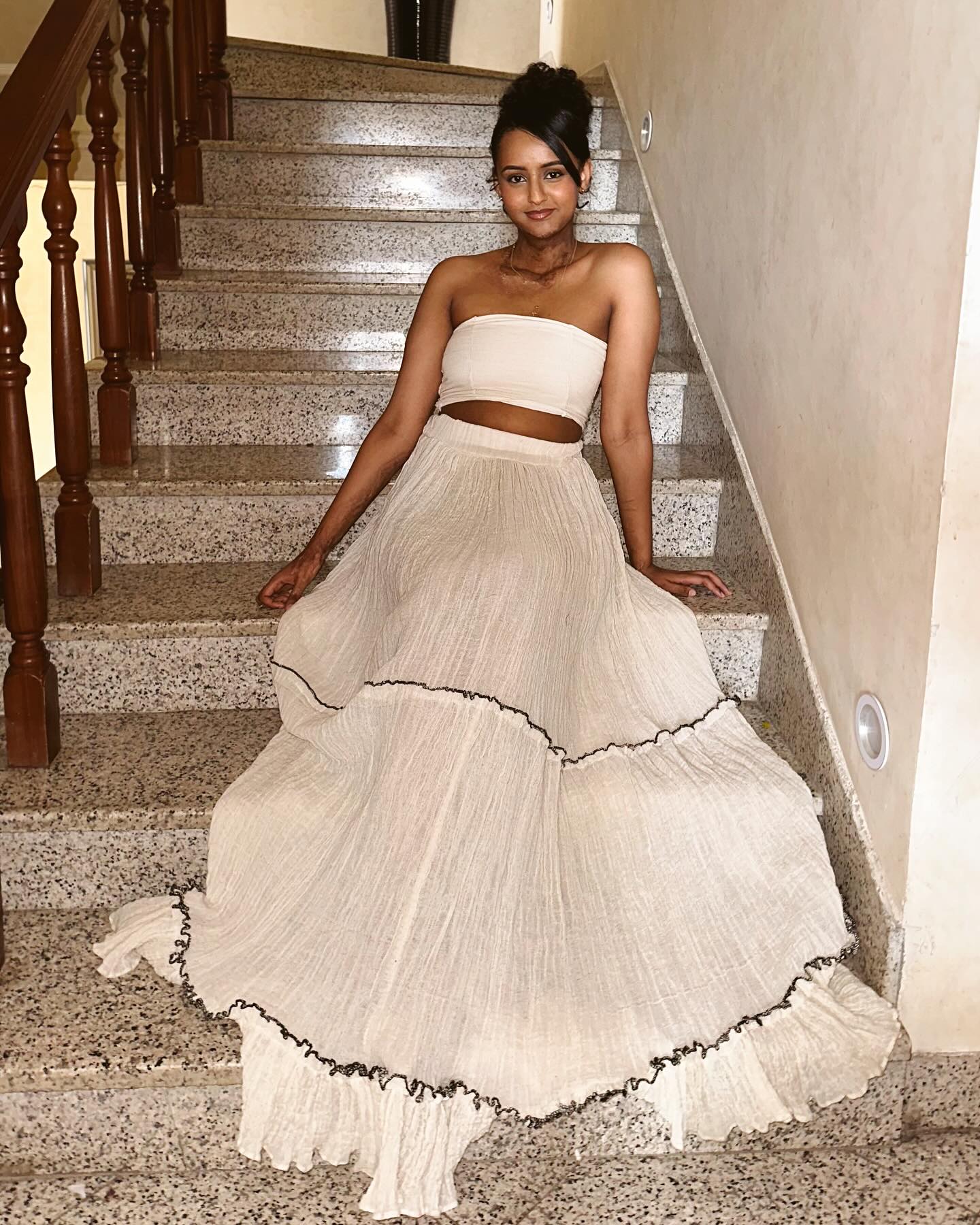 Strapless Ethiopian Clothing for Special Events Beautiful Habesha Dress Handwoven Habesha Kemis 256