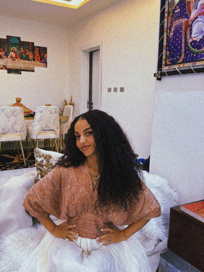 Radiant Habesha Dress Inspired by Classic Habesha Dress Eritrean and Ethiopian Traditions 299