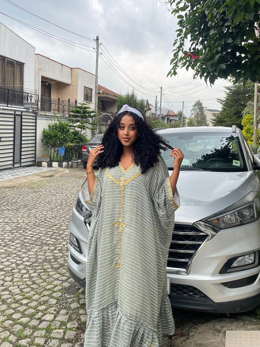 Habesha Dress & Ethiopian Clothing Authentic Habesha Kemis Style