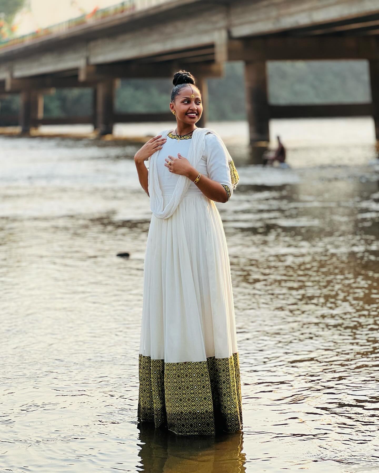 Stylish Habesha Dress Beautiful Habesha Kemis Ethiopian Traditional Dress 388