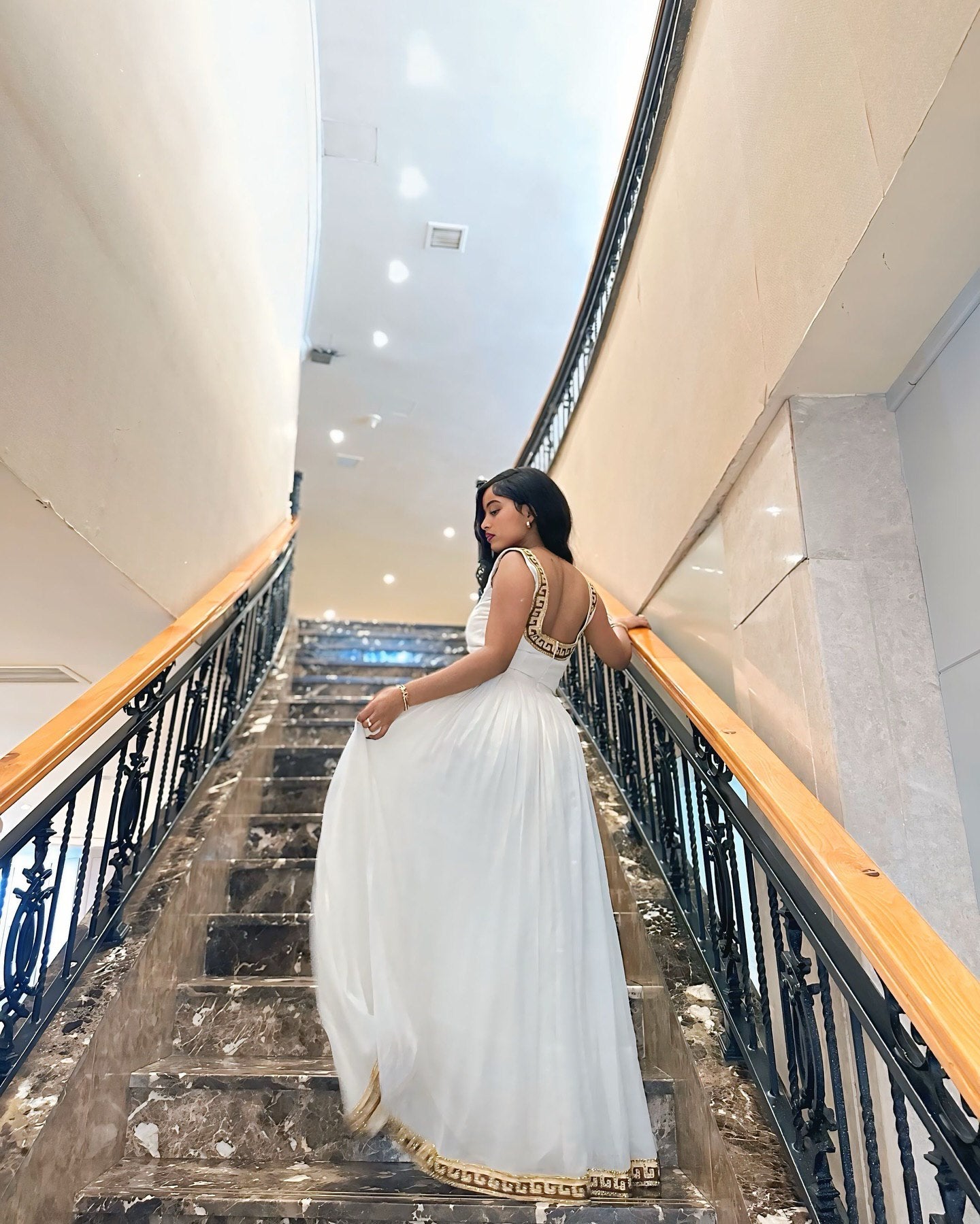 Backless Ethiopian Traditional Dress Sleeveless Habesha Dress Classic Habesha Kemis 458