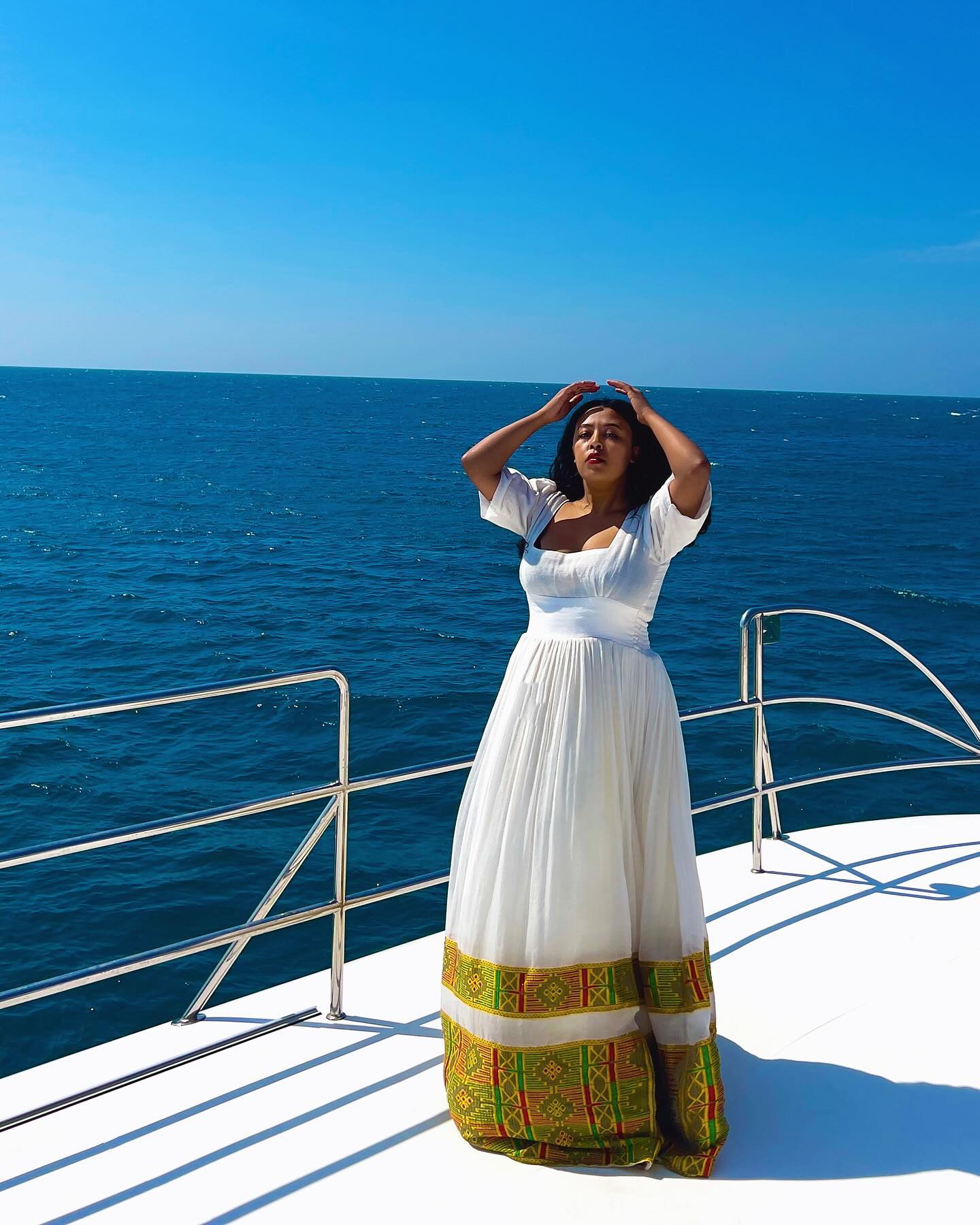 Beautiful Habesha Dress Colorful Habesha Kemis Traditional Ethiopian Dress For Event 530