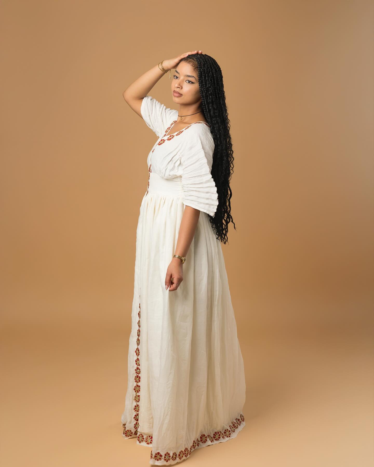 Stunning Habesha Dress Authentic Habesha Kemis & Traditional Ethiopian Dress 191