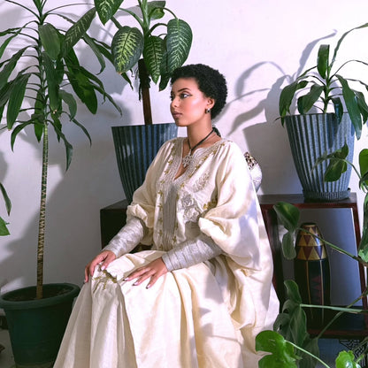 Graceful Habesha Kemis Traditional Ethiopian Dress Habesha Dress For Event 224