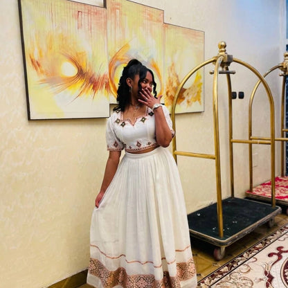 Traditional Ethiopian Clothing Stylish Habesha Kemis Online Eritrean And Habesha Dress Style 237