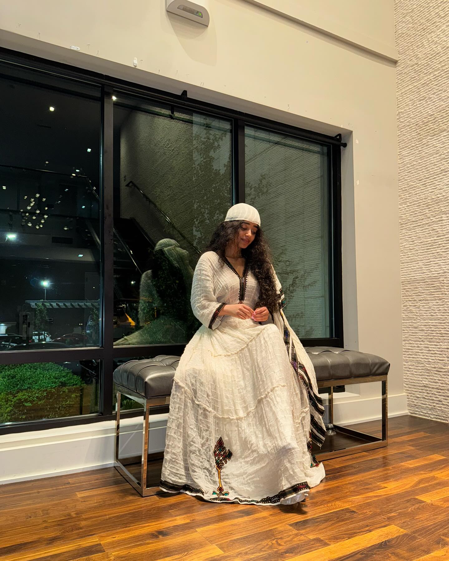 Authentic Eritrean & Ethiopian Habesha Kemis Traditional Handcrafted Dress