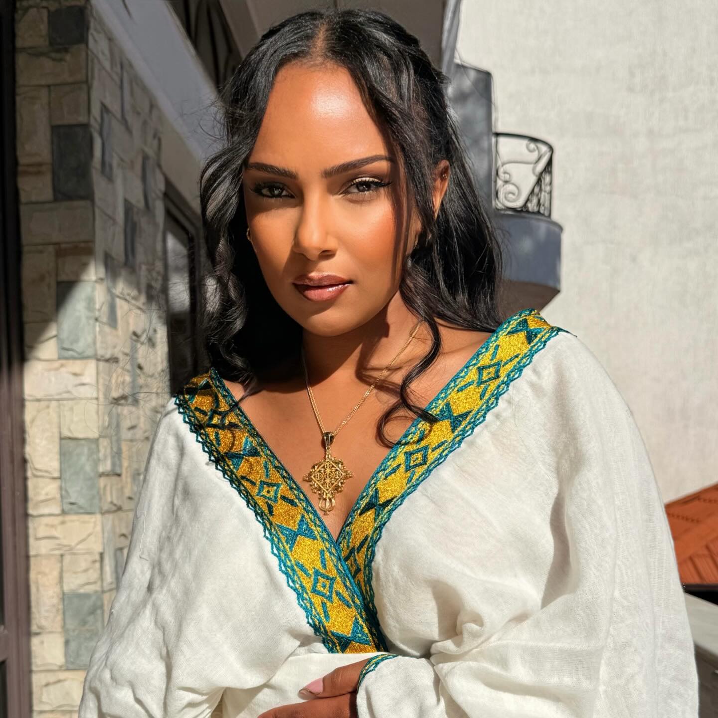 Elegant Habesha Dress Selection Traditional Ethiopian Dress Beautiful Habesha Kemis 448