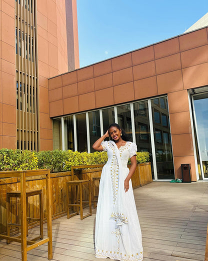 Traditional Ethiopian Dress Heritage Habesha Fashion