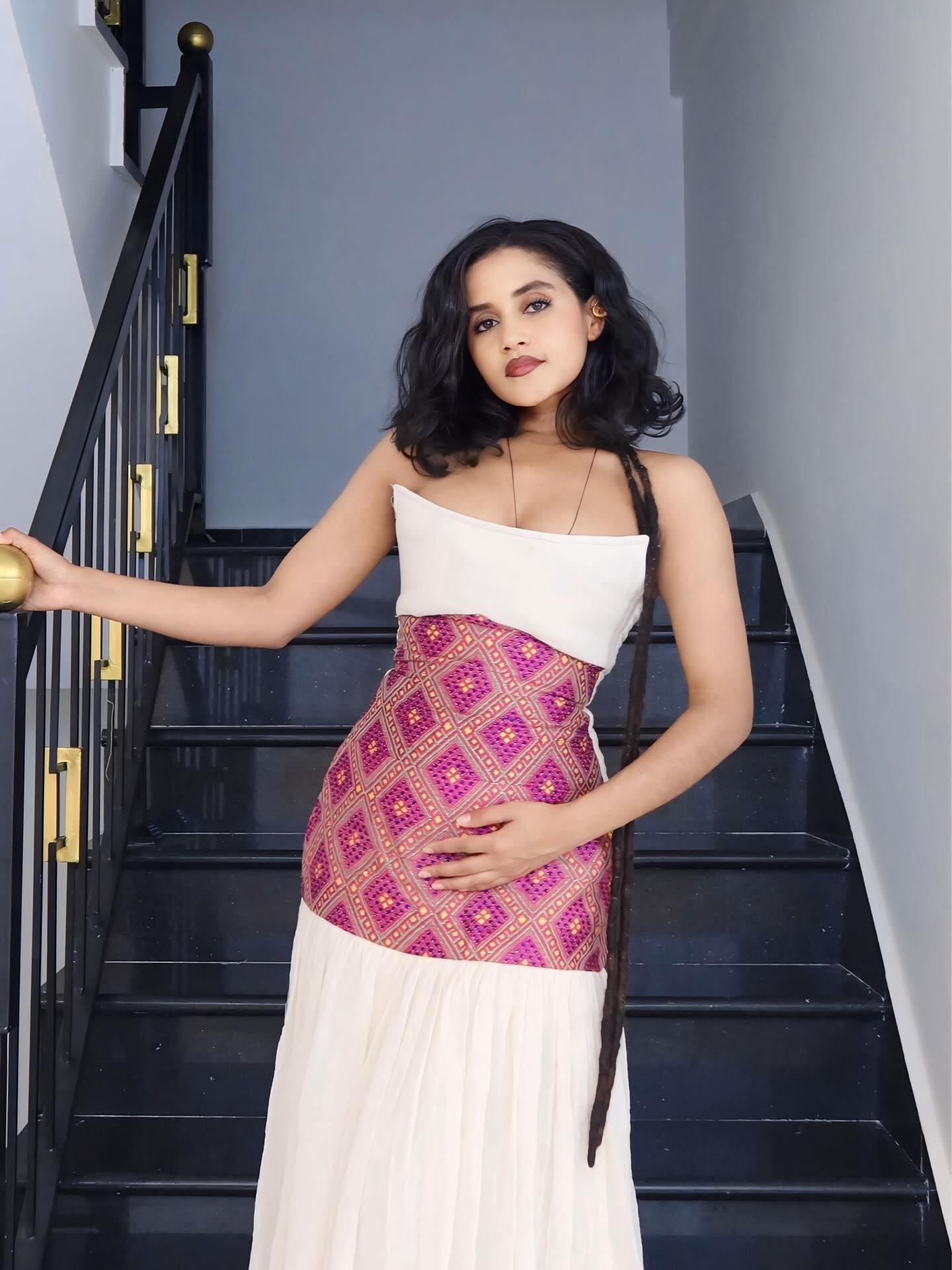 Strapless Habesha Dress Stylish Look Ethiopian Clothing Beautiful Habesha Kemis 636