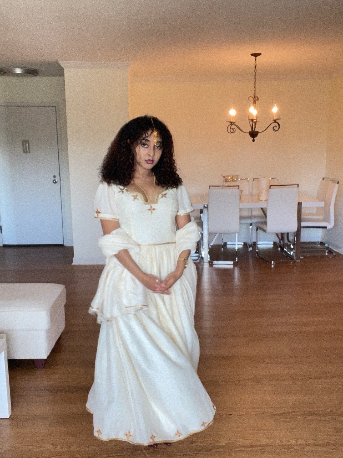 Classic Habesha Kemis Ethiopian Traditional Dress & Eritrean Dress Timeless Habesha Dress 162