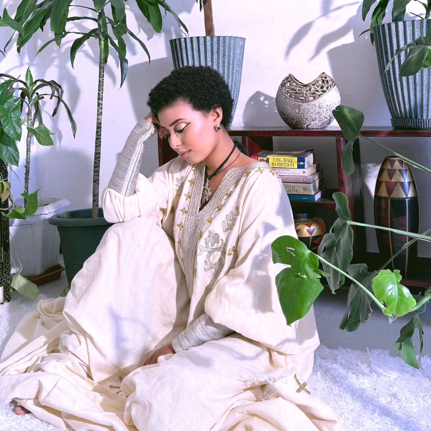 Graceful Habesha Kemis Traditional Ethiopian Dress Habesha Dress For Event 224