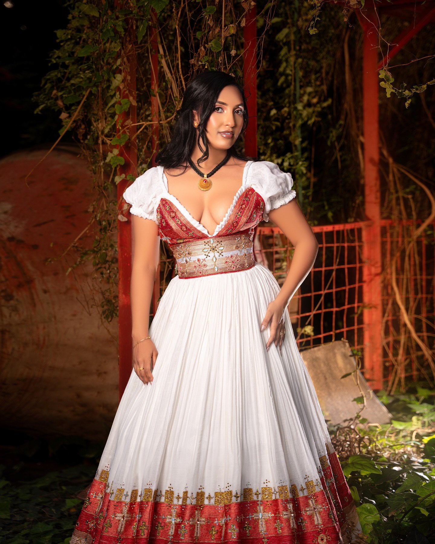 Ethiopian Traditional Dress For Wedding Vibrant Habesha Dress Traditional Ethiopian Wedding Dress 339