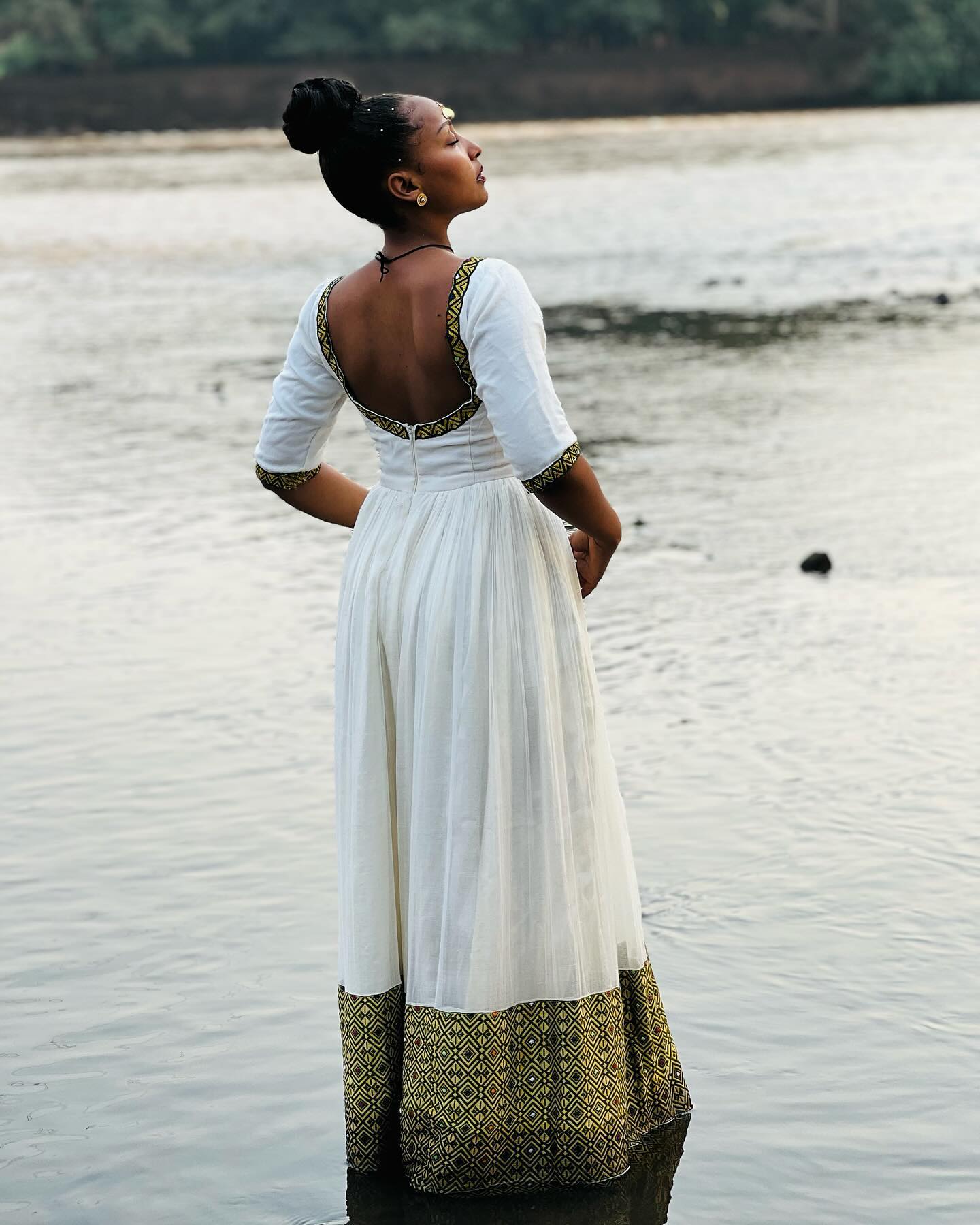 Stylish Habesha Dress Beautiful Habesha Kemis Ethiopian Traditional Dress 388