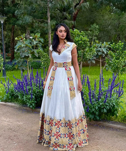 Habesha Kemis Collection Ethiopian Wedding Dress Luxury Habesha Dress For Wedding 424