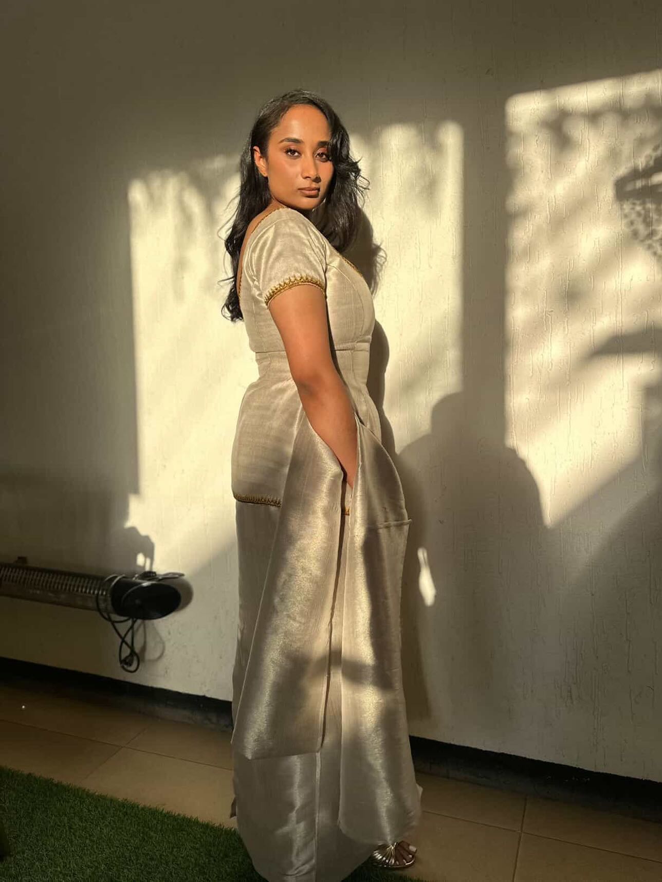 Habesha Kemis Heritage Style Short Sleeve Habesha Dress Traditional Ethiopian Clothing 445