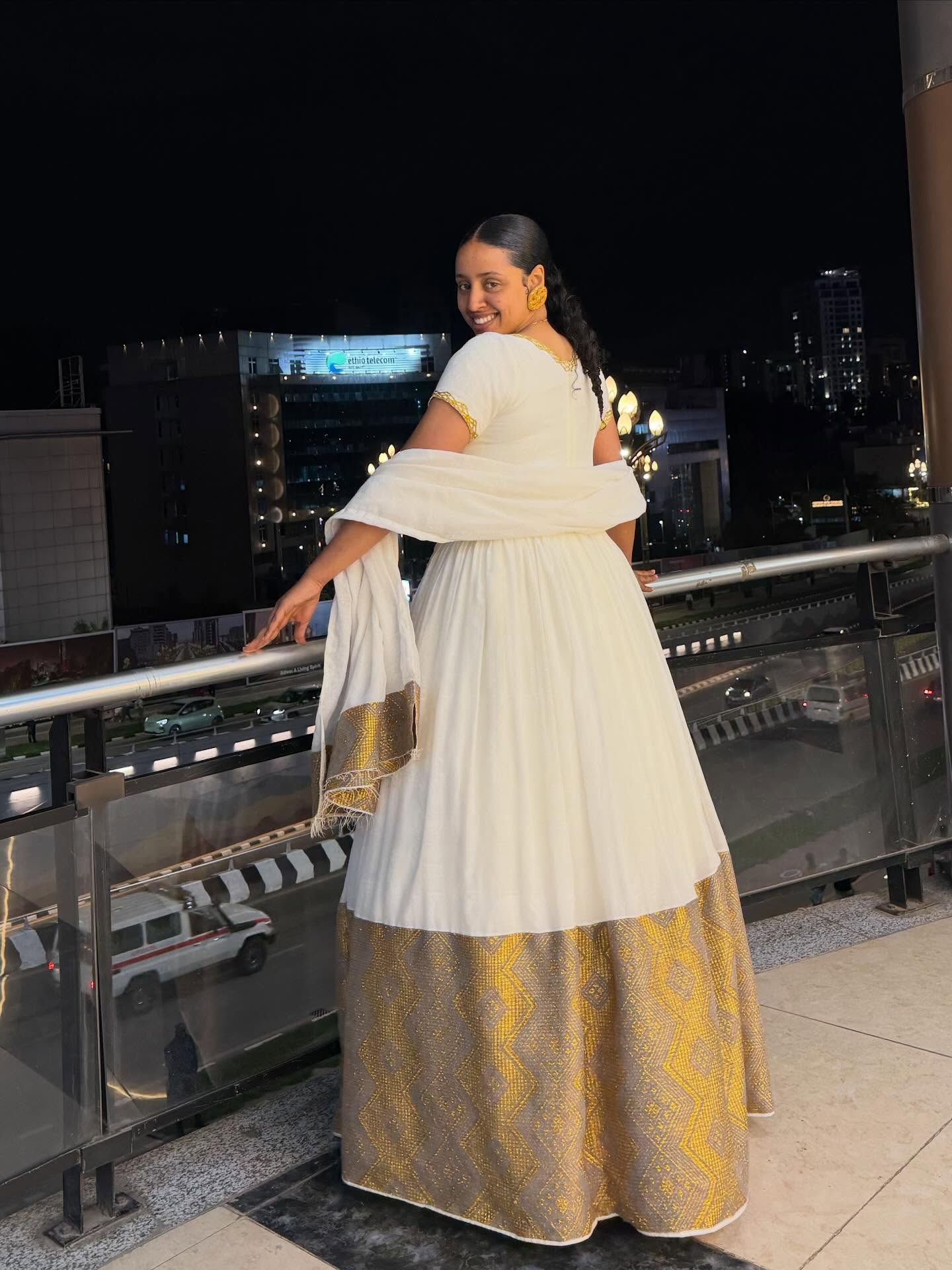 Charming Habesha Dress Style for Cultural Moments Traditional Ethiopian Dress Festive Habesha Kemis 538
