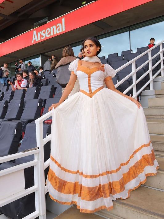 Habesha Traditional Dress Elegant Ethiopian Clothing