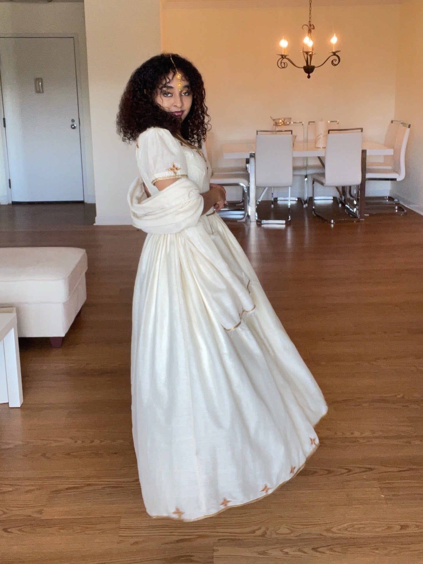 Classic Habesha Kemis Ethiopian Traditional Dress & Eritrean Dress Timeless Habesha Dress 162