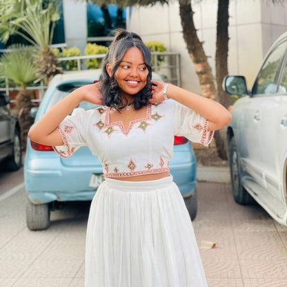 Traditional Ethiopian Clothing Stylish Habesha Kemis Online Eritrean And Habesha Dress Style 237