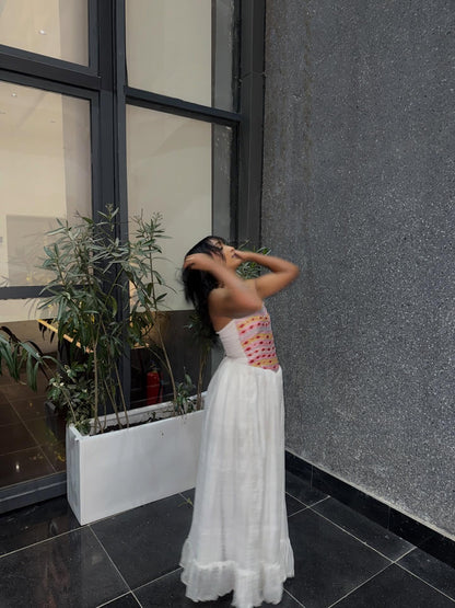 Habesha Kemis Online Strapless Habesha Dress Classic Traditional Ethiopian Dress 379