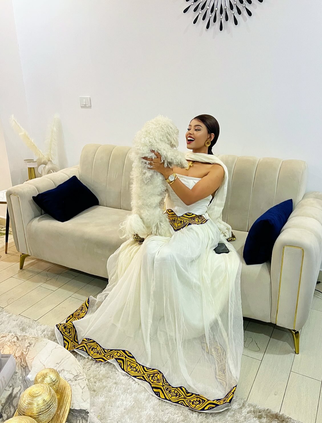 Strapless White Habesha Dress Timeless Elegance Habesha Kemis Stylish Ethiopian Clothing 432