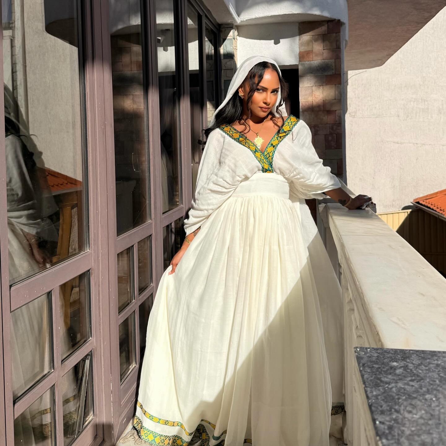 Elegant Habesha Dress Selection  Traditional Ethiopian Clothing Kemis