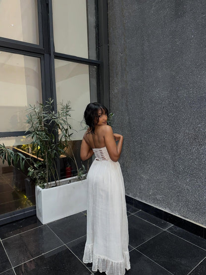 Habesha Kemis Online Strapless Habesha Dress Classic Traditional Ethiopian Dress 379