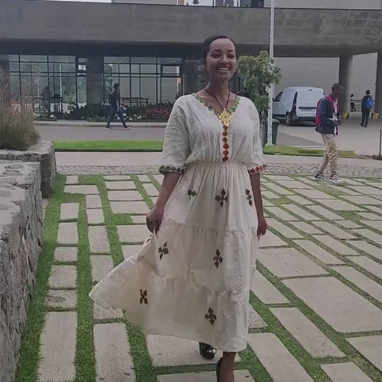 Short Summer Fetil Habesha Dress Modern Habesha Kemis Habesha Libs es00158
