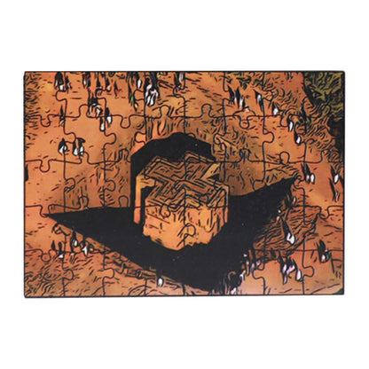 Lalibela puzzle ልጆች እየተዝናኑ ታሪክና ባህልን የሚማሩበት 4 በ 1 የያዘ እንቆቅልሽ four in one puzzle