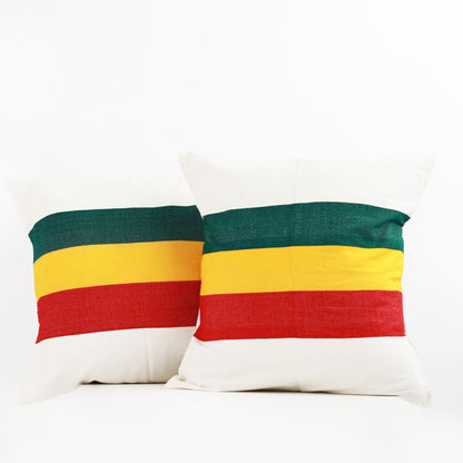 Ethiopian flag cushion covers cultural cushions african cushions ሀበሻ 6 pieces