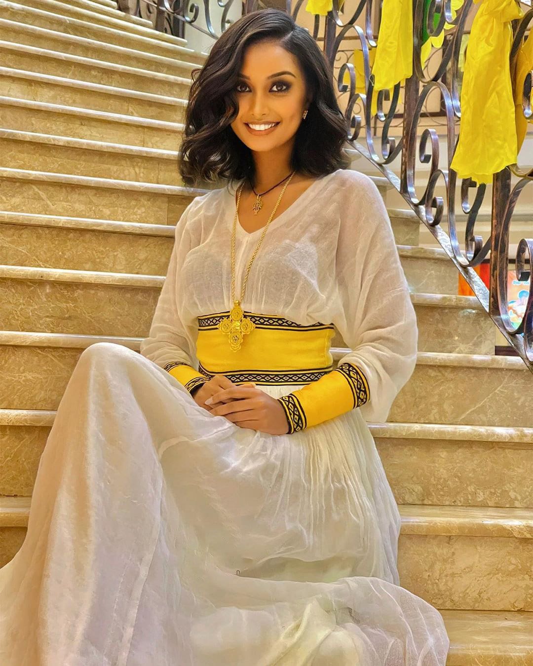 Simple Habesha Dress Handwoven Habesha Kemis Modern Habesha Libs Eritrean Dress ሀበሻ ቀሚስ ሀበሻ ልብስ