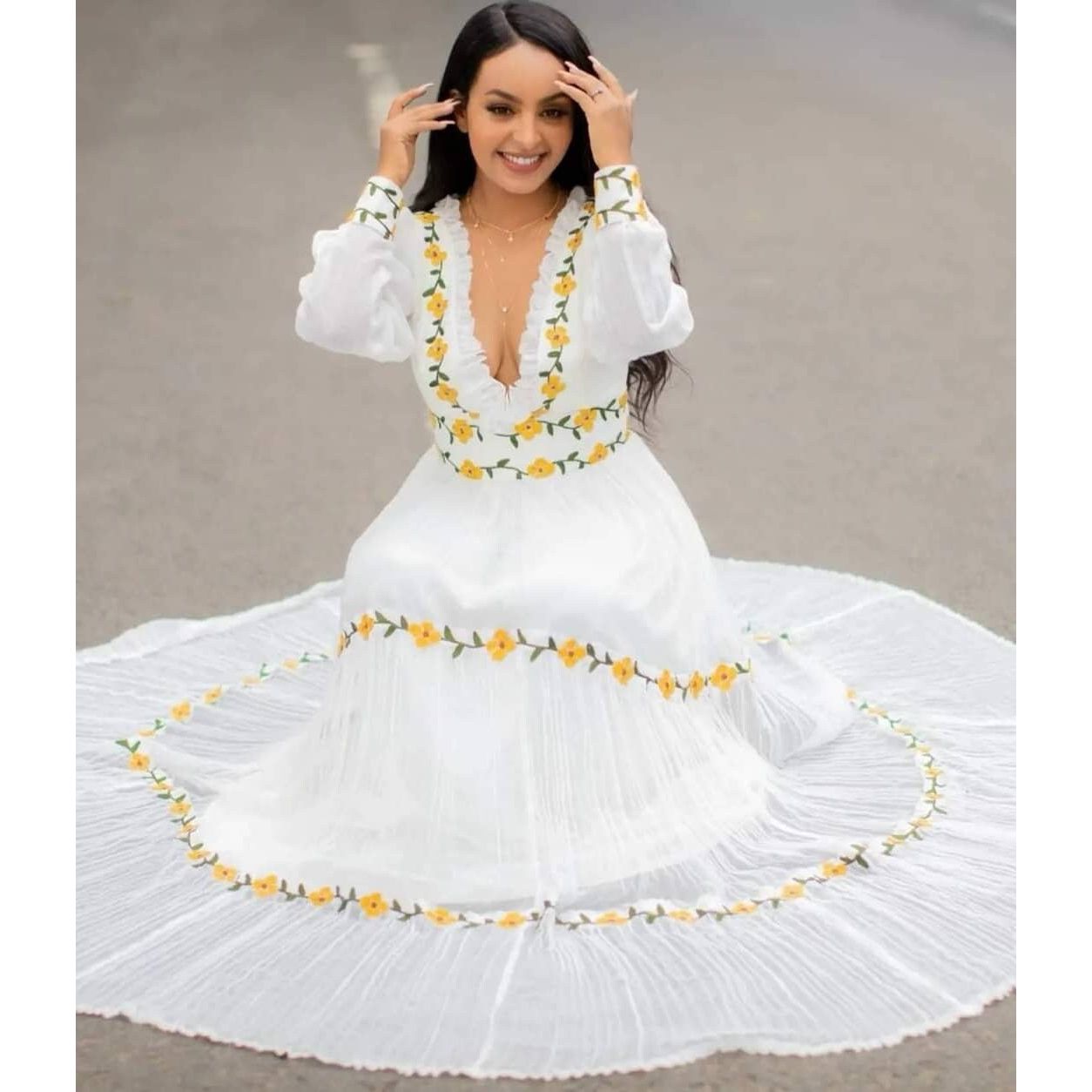Simple Habesha Dress Handwoven Habesha Kemis Modern Habesha Libs Eritrean Dress ሀበሻ ቀሚስ ሀበሻ ልብስ