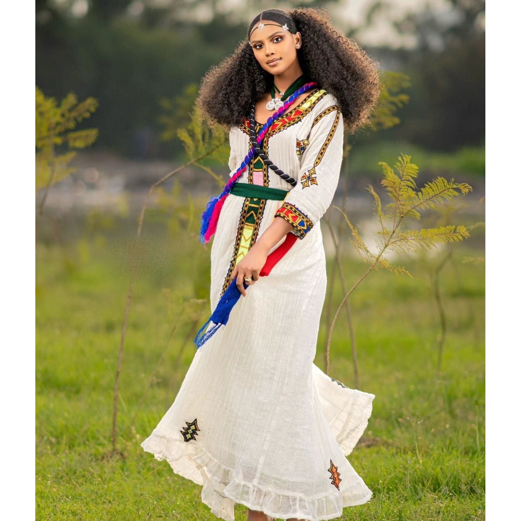 Beautiful Ashenda Dress Traditional Ethiopian Dress Habesha Dress Handwoven Habesha Kemis Habesha Libs Eritrean Dress ሀበሻ ቀሚስ ሀበሻ ልብስ