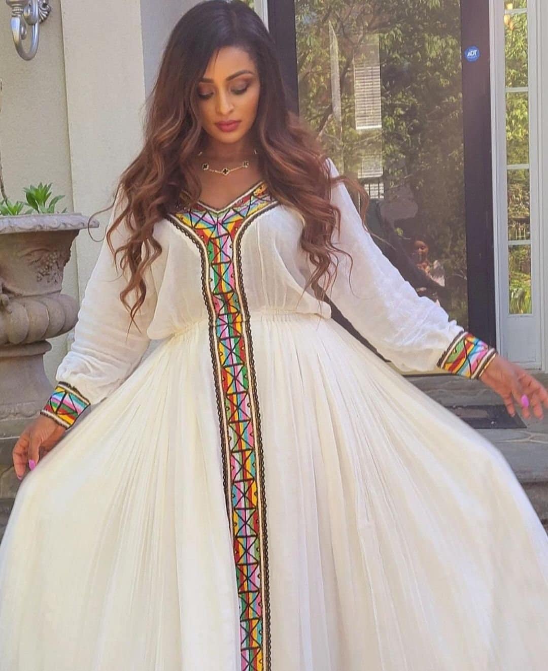 Simple Habesha Dress Ethiopian Traditional Dress Handwoven Habesha Libs Modern Habesha Kemis Eritrean Dress ሀበሻ ቀሚስ ሀበሻ ልብስ
