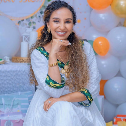 Gorgeous Design Cultural Dress Habesha Dress Modern Habesha Kemis Design Habesha Libs es0095